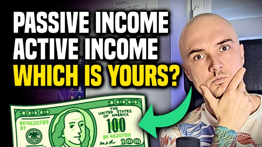 Passive income vs. active income: which way of earning should you use?